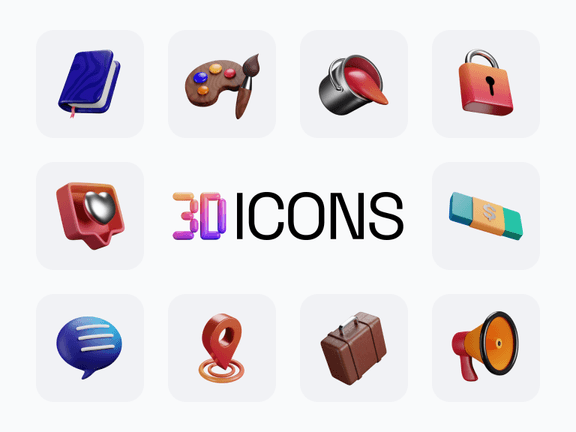 3D Icons